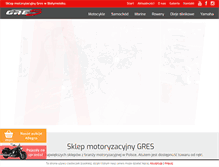 Tablet Screenshot of gresmoto.pl